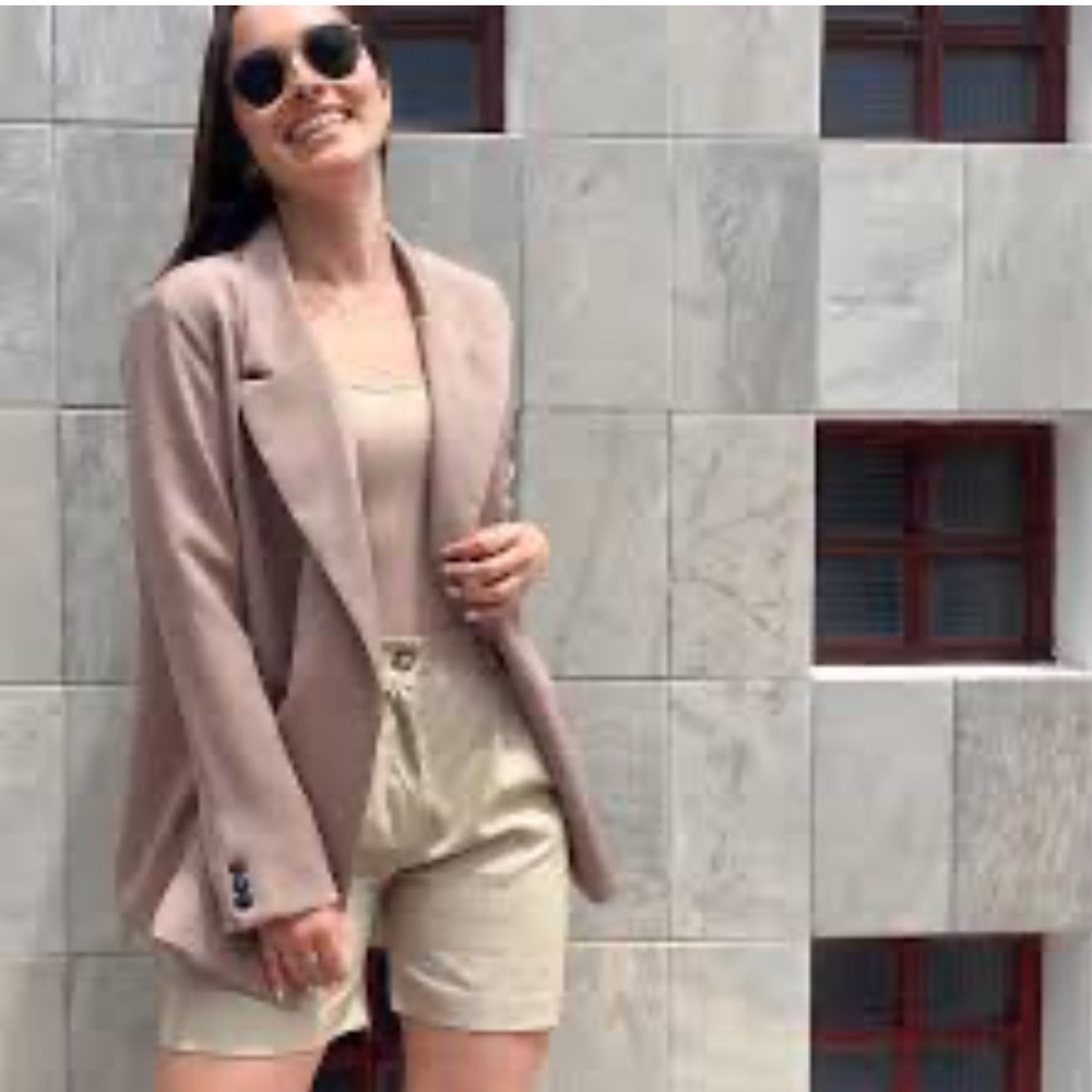 Kasper Elegant Tan Women's Blazer